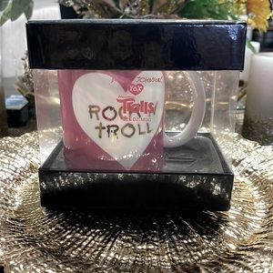Betsey Johnson Trolls edition coffee mug